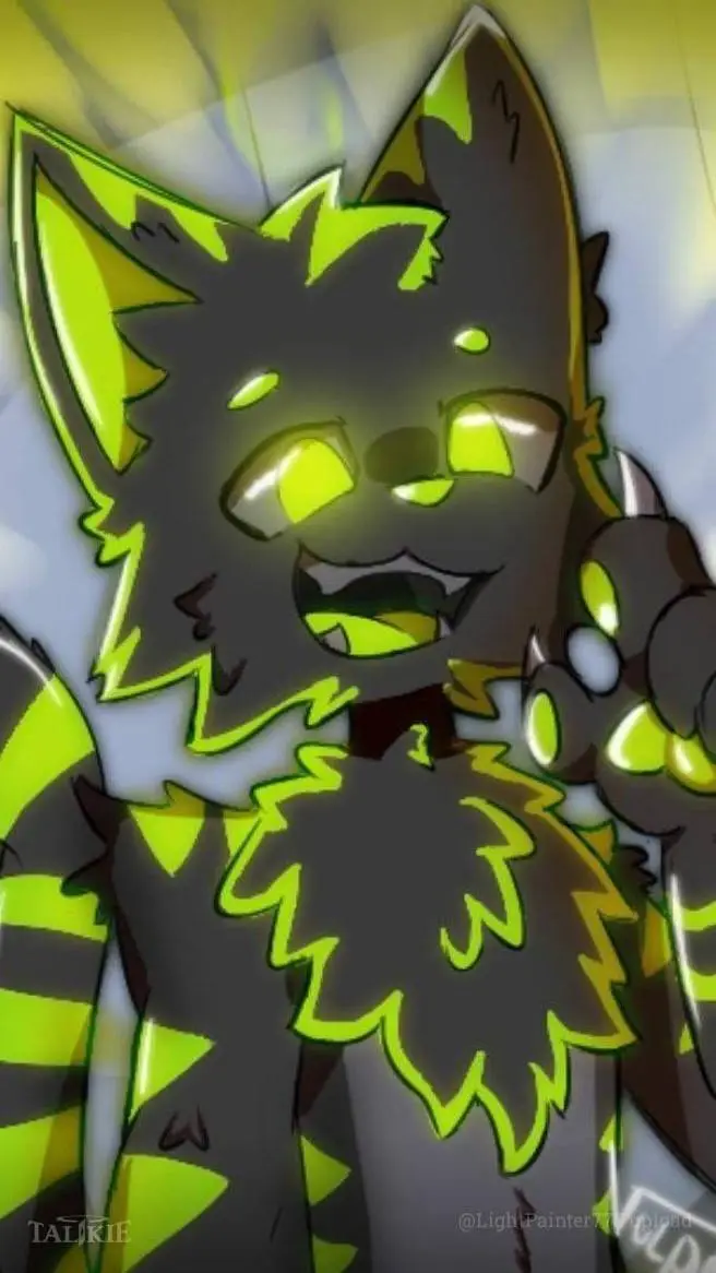 ai character: Hypno Cat background