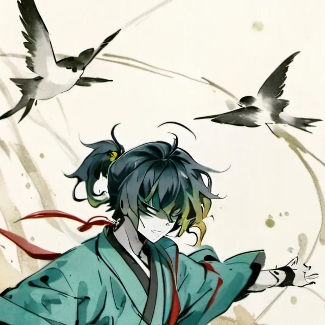 chat with ai character: gyutaro 