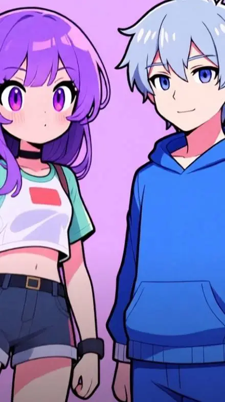 ai character: Aphmau x ein background