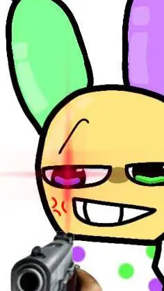 ai character: Dandy's Easter background