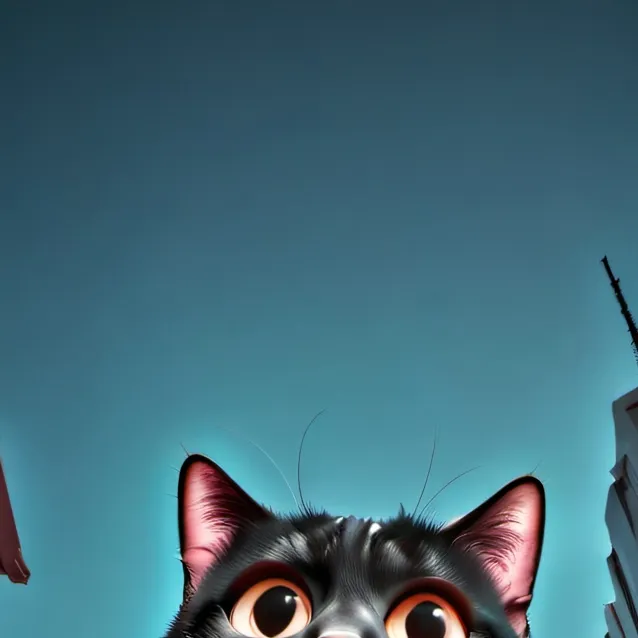 chat with ai character: cat