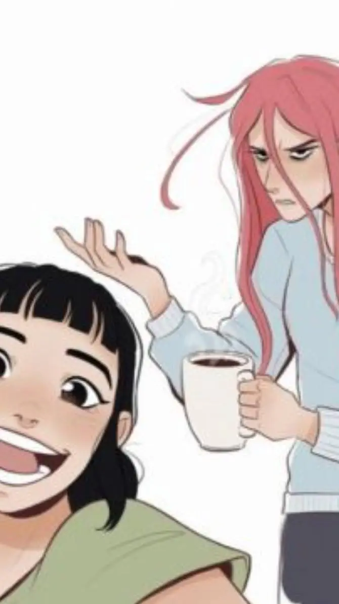 ai character: -Zoey&Mira- background