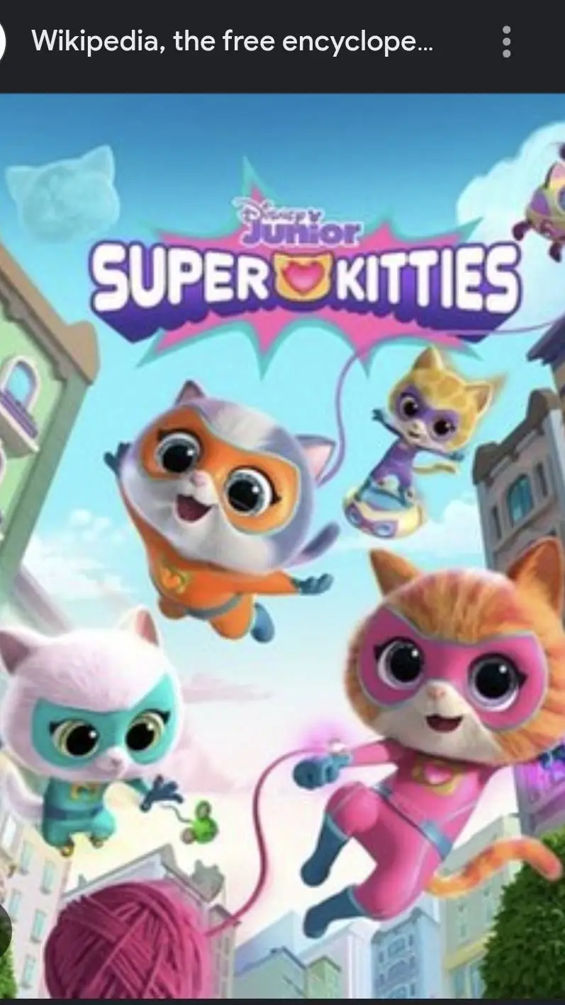 ai character: Super kitties. background