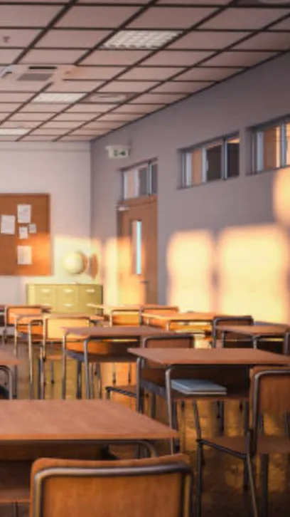ai character: Classroom  background