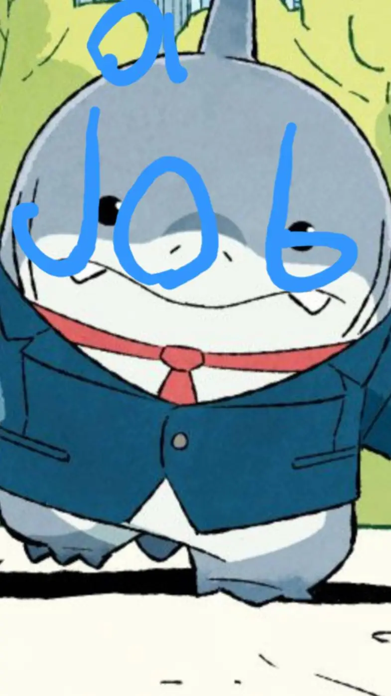 ai character: jeff the shark:3 background