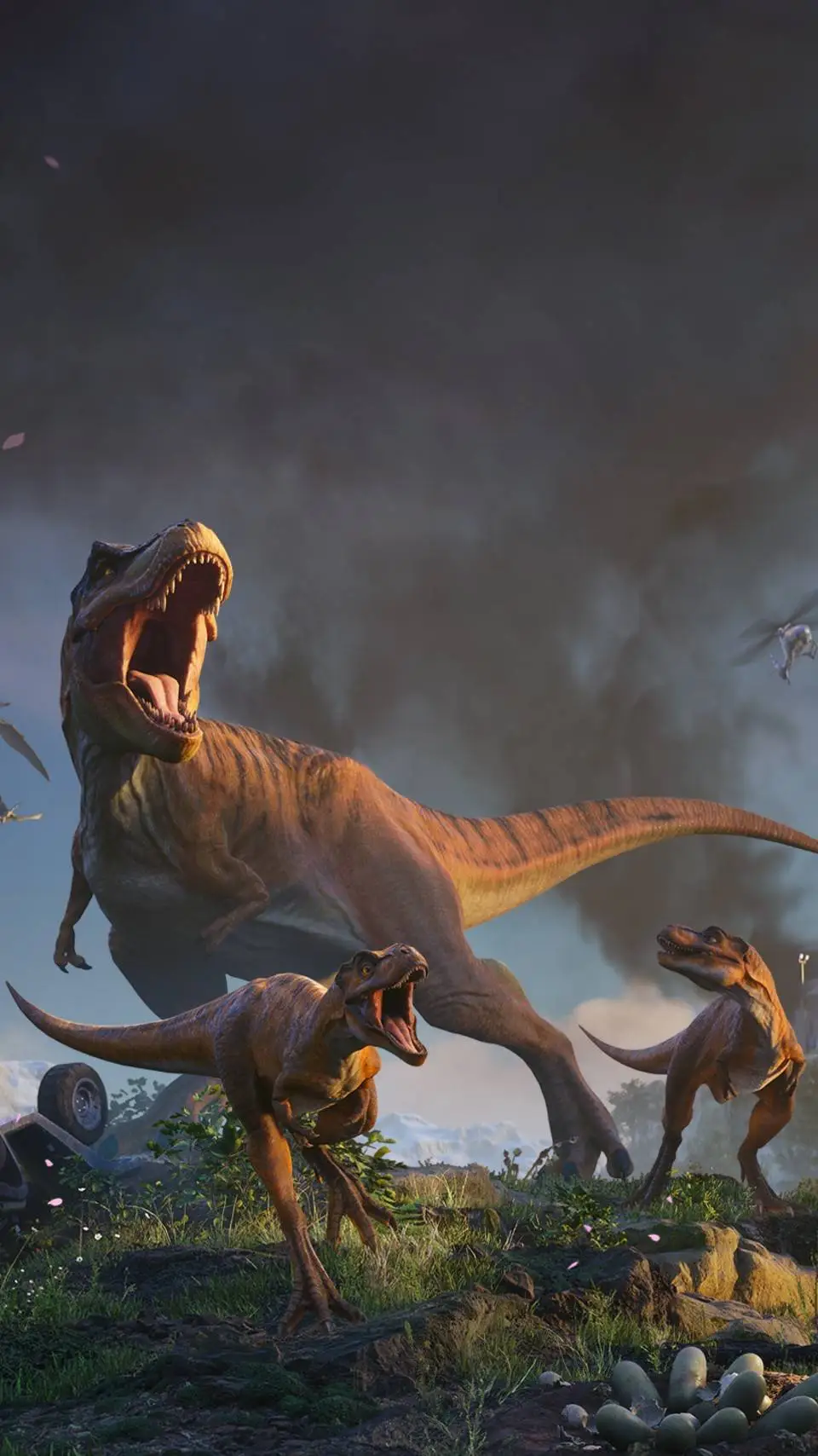 ai character: rexy background