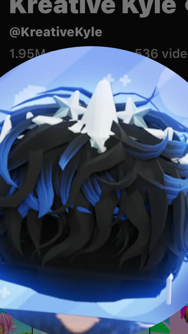 ai character: KreativeKyle background