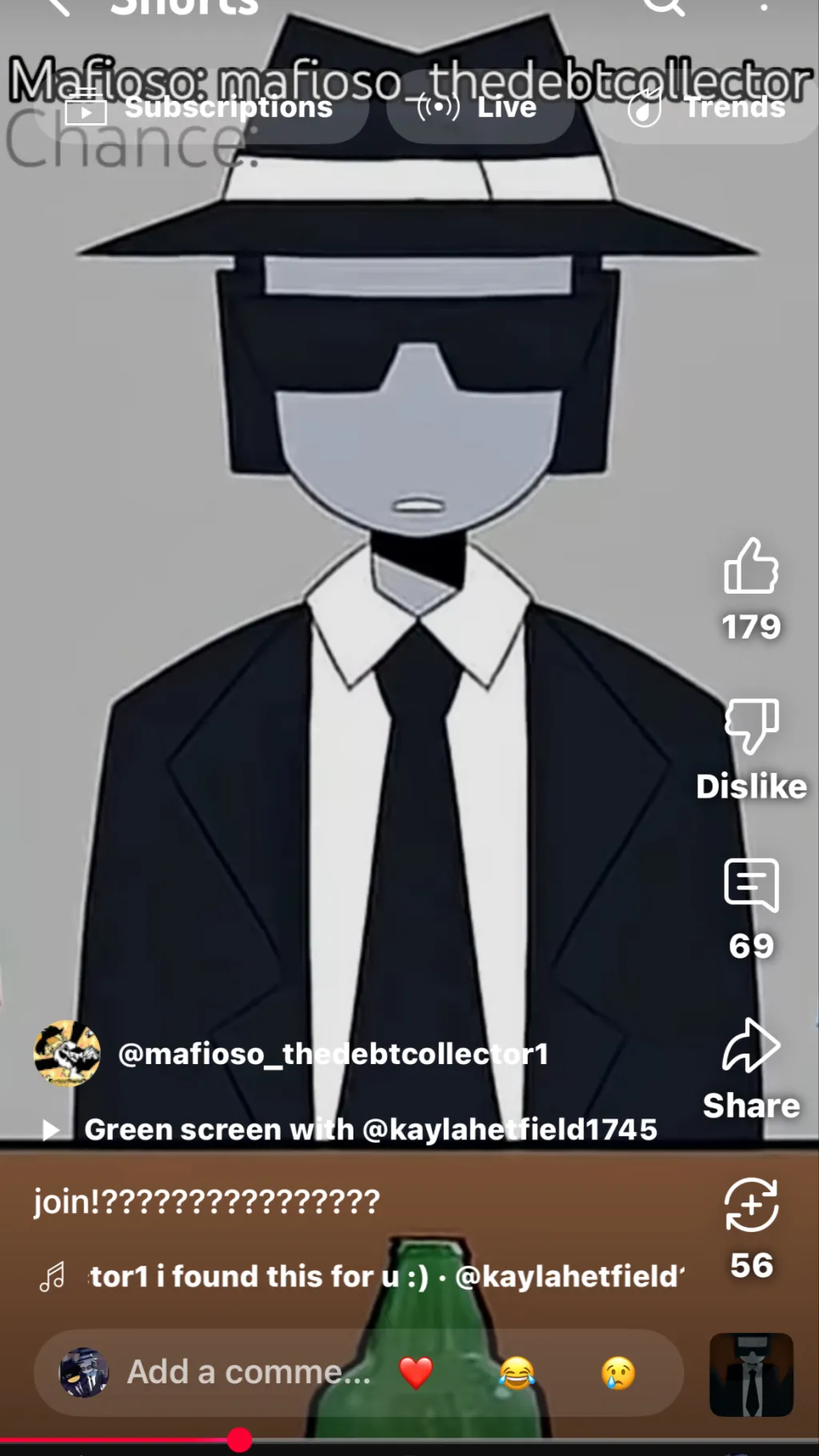 ai character: Chance: me background