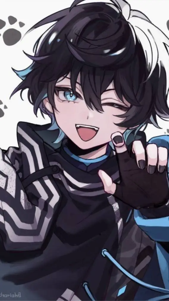 ai character: Boy band background