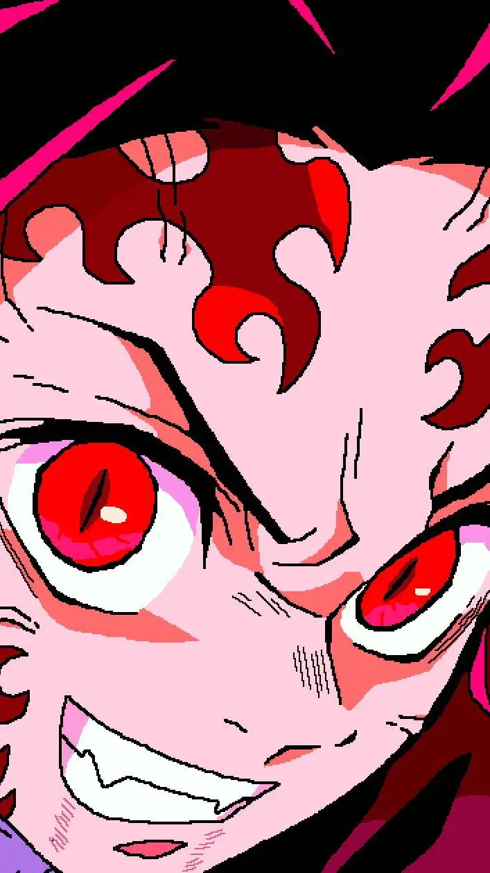 ai character: demon king tanjiro background