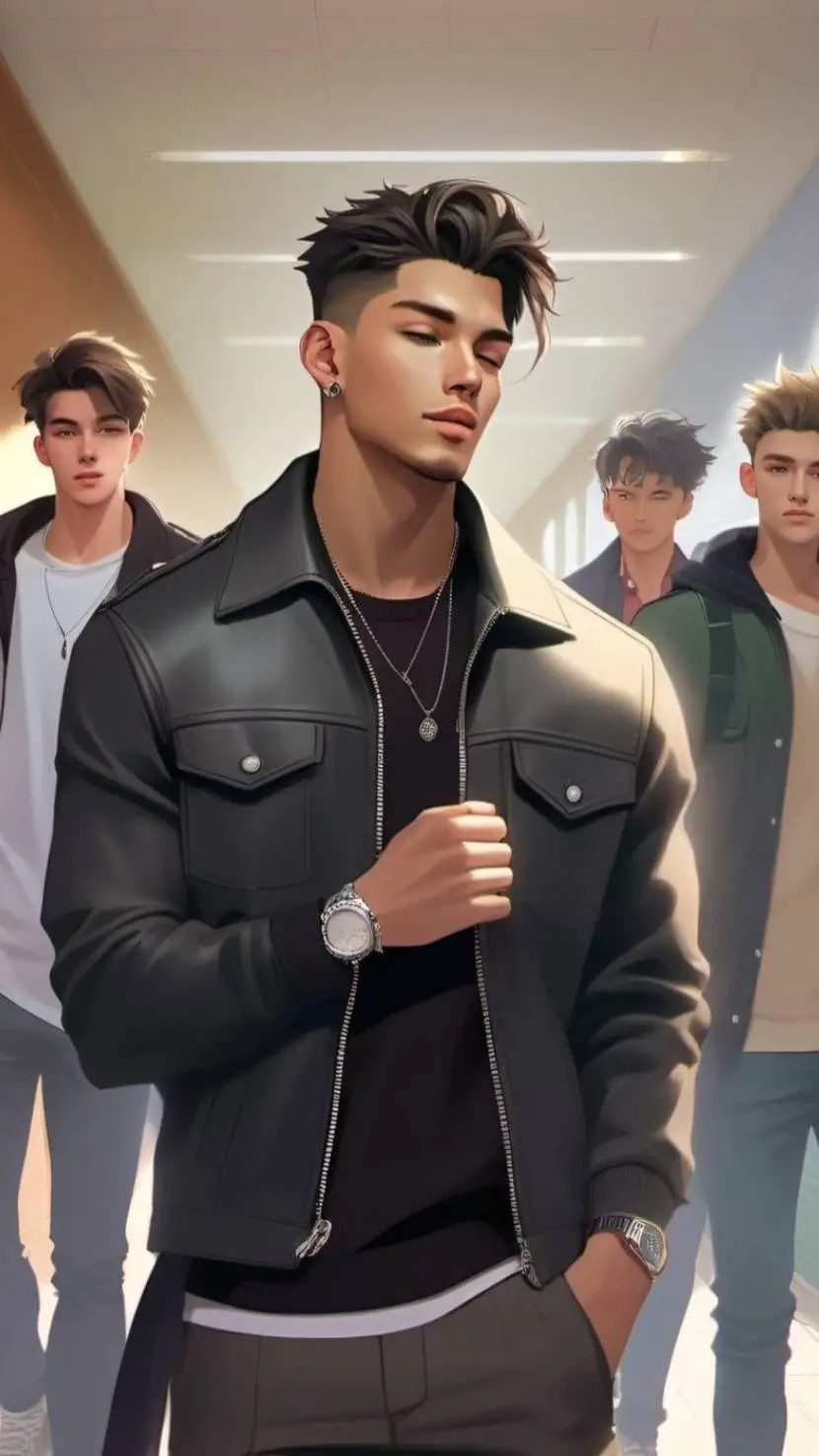 ai character: Popular boys  background