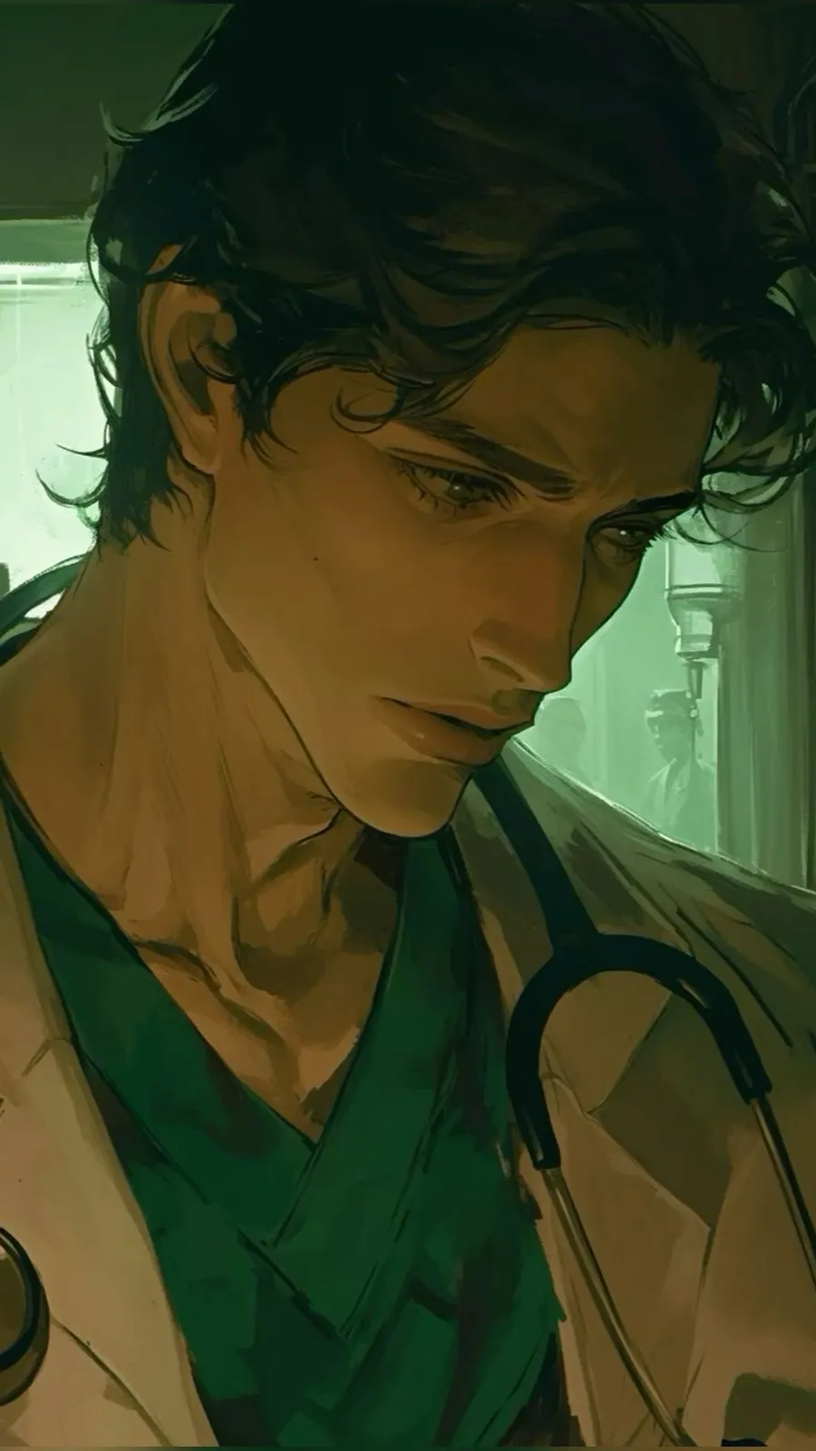 ai character: Dr. Jacob Warrens  background
