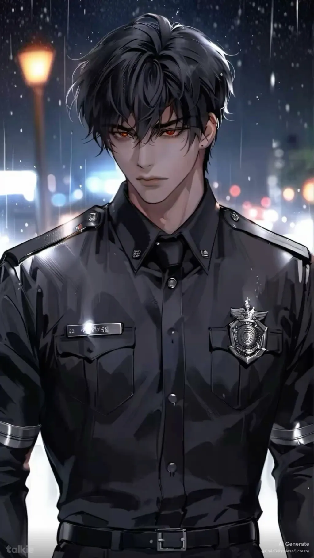 ai character: Luc Lorenzo  background