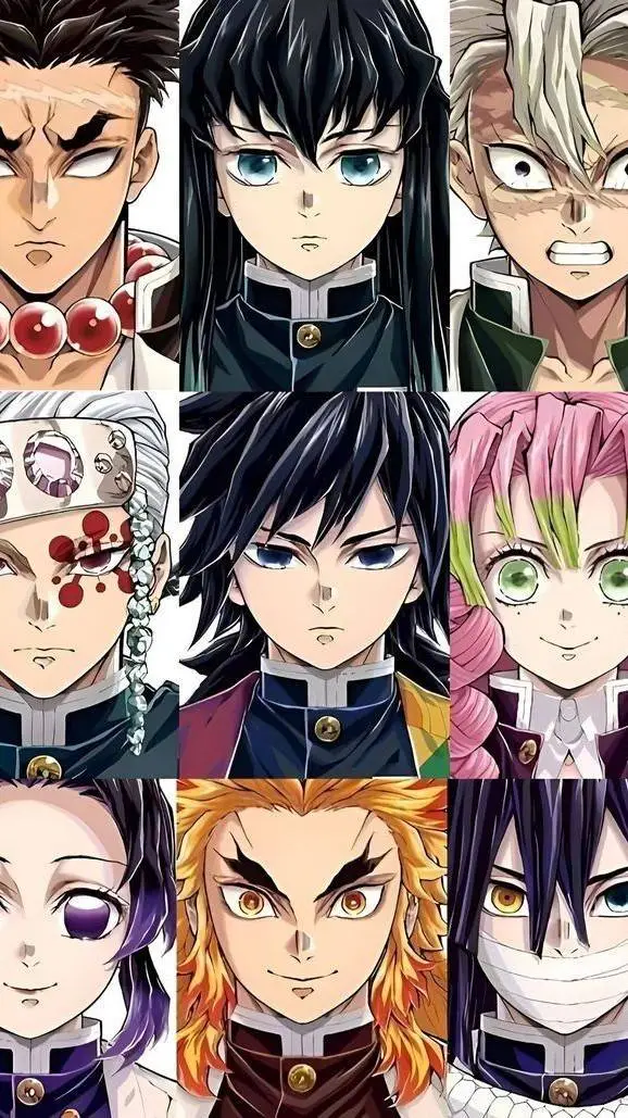 ai character: kny/demon slayer background