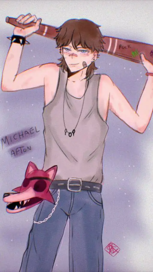 ai character: Michael × amigos  background