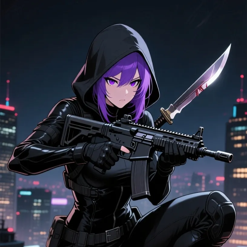 chat with ai character: uzi