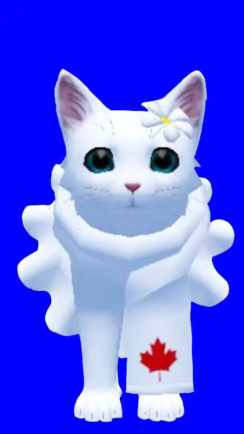 ai character: Glittery background