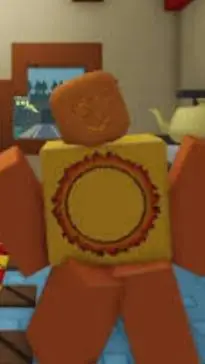 ai character: Fire Ring background