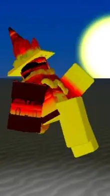 ai character: Firebox background