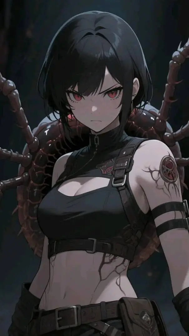ai character: Tick Girl background