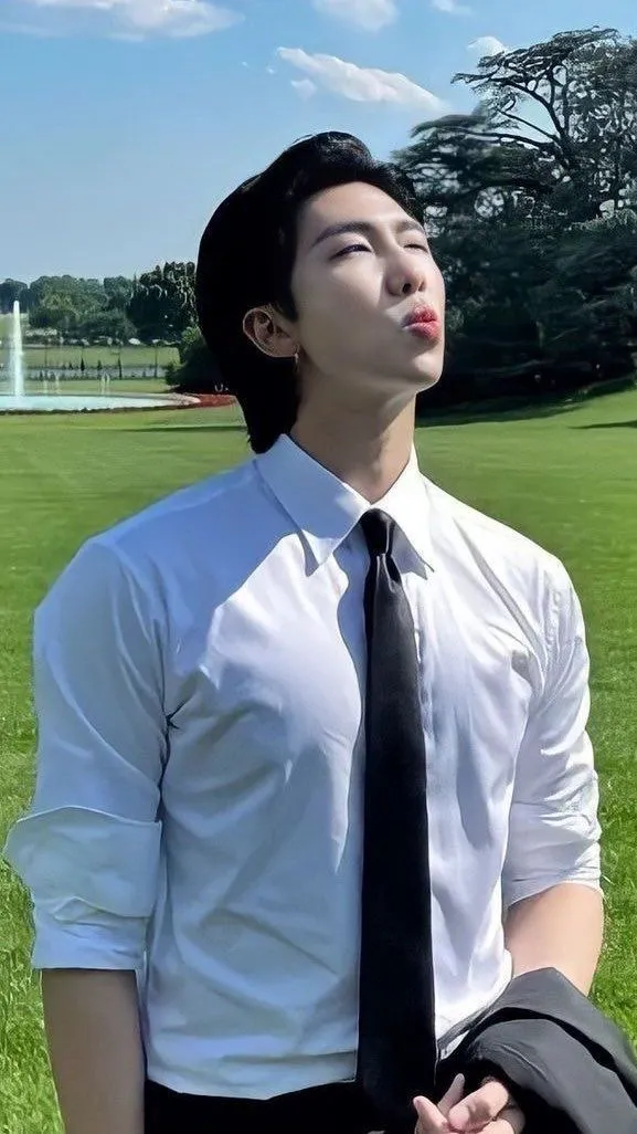 ai character: Kim Nam-joon  background