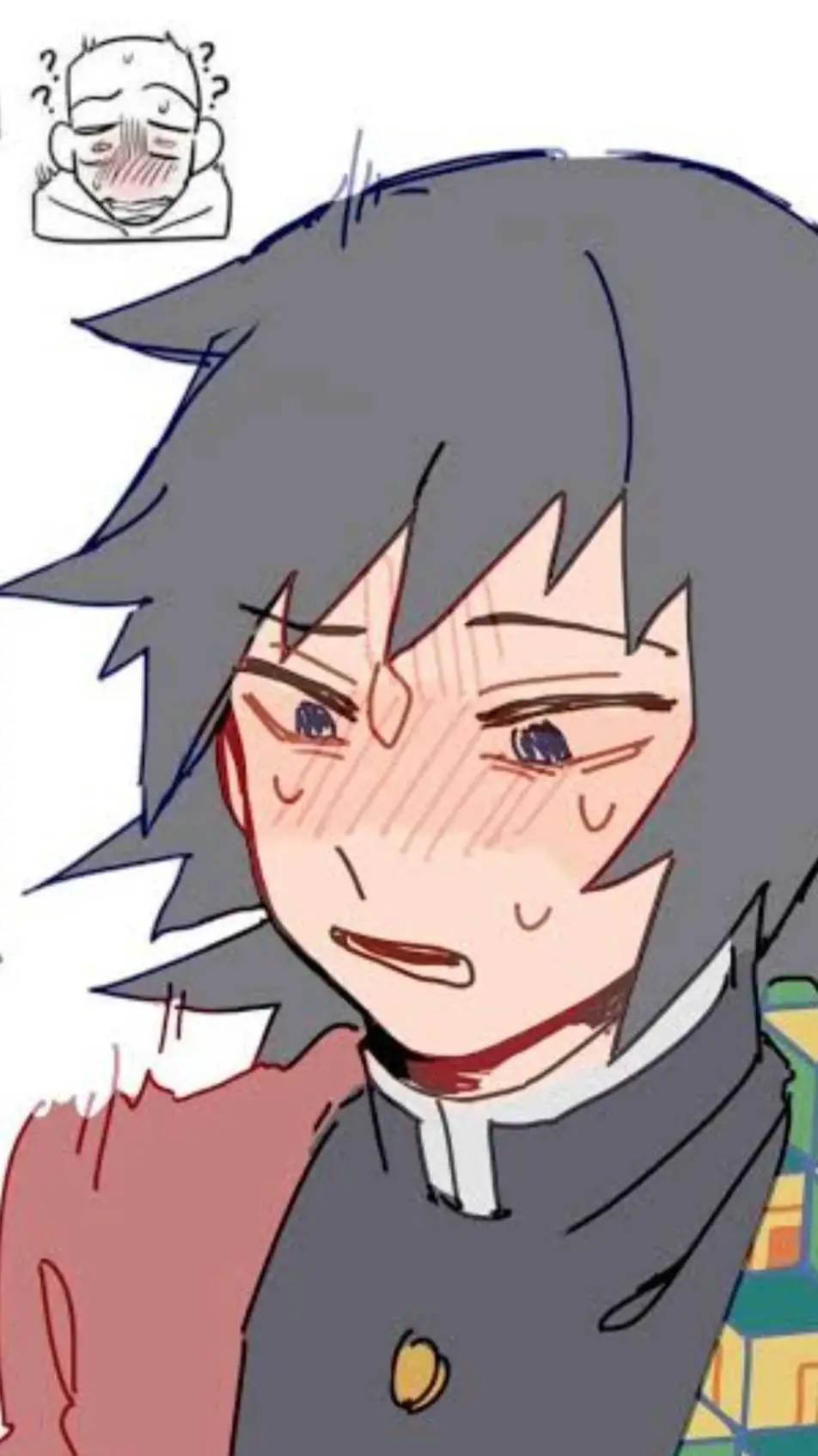 ai character: giyuu but sus background