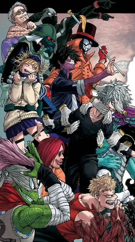 ai character: League of Villains background