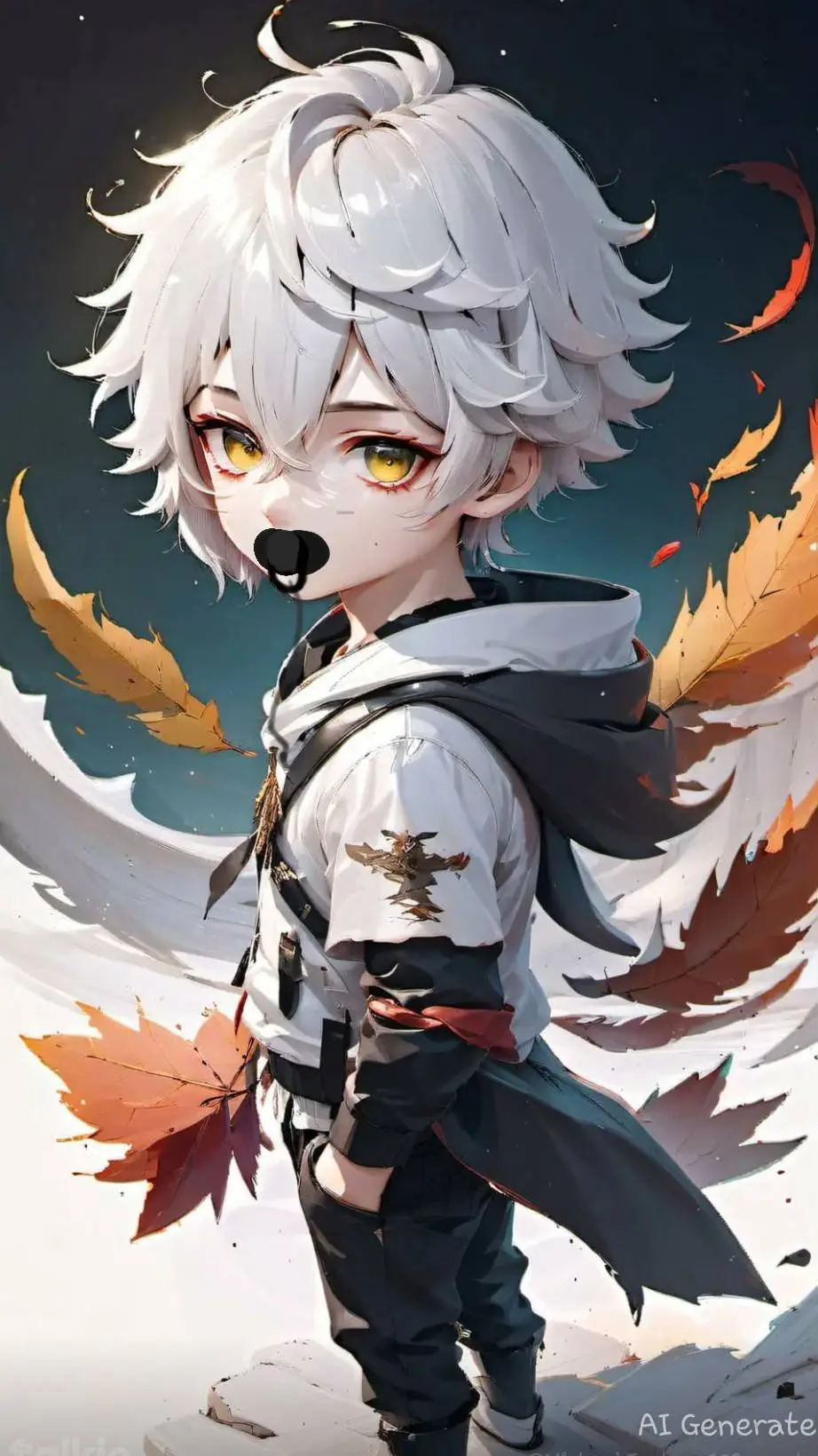 ai character: baby background