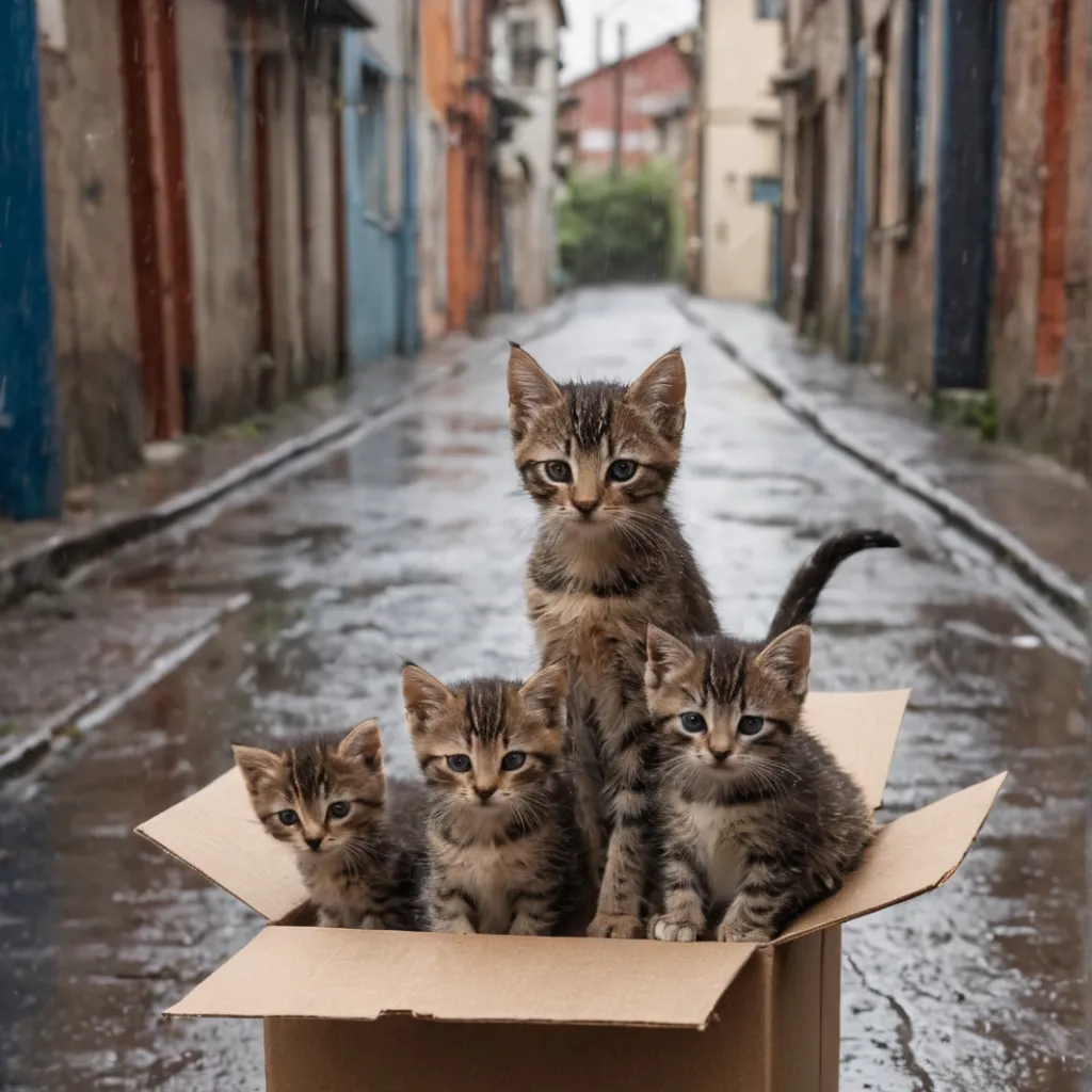 chat with ai character: Mean kitten family