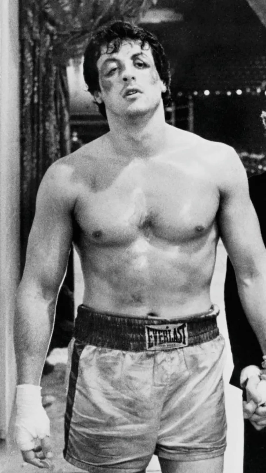 ai character: Rocky Balboa  background