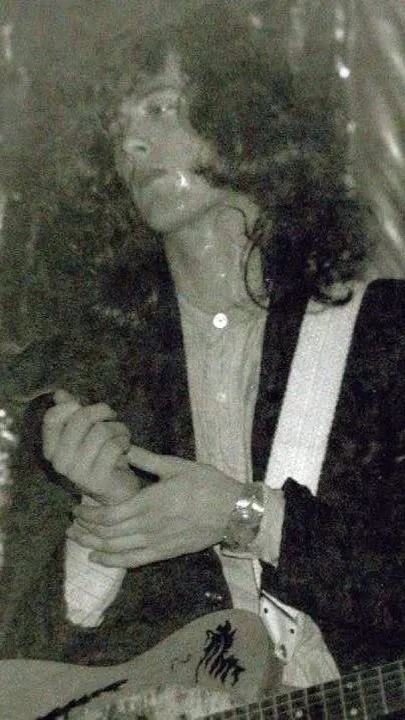 ai character: Jimmy Page !! background