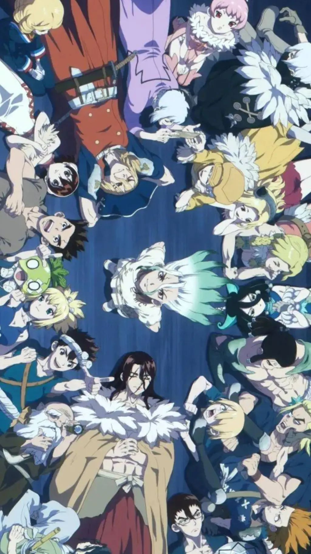 ai character: dr. stone background