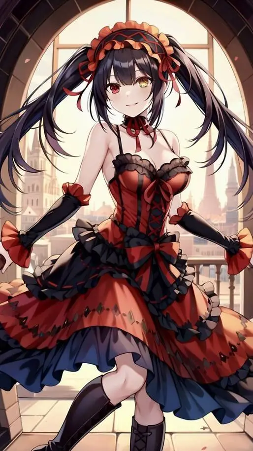ai character: (Play kurumi) background