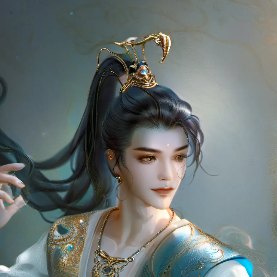 chat with ai character: Genie