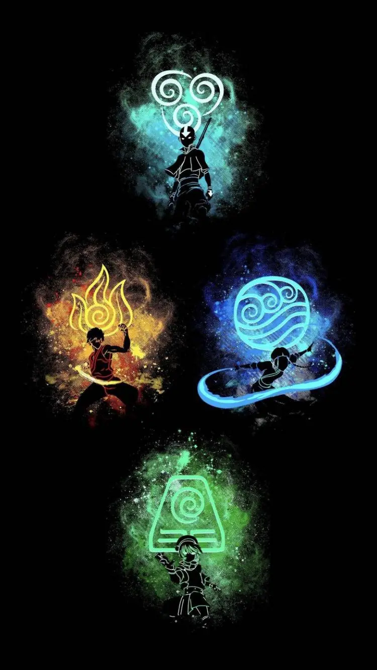 ai character: ATLA background