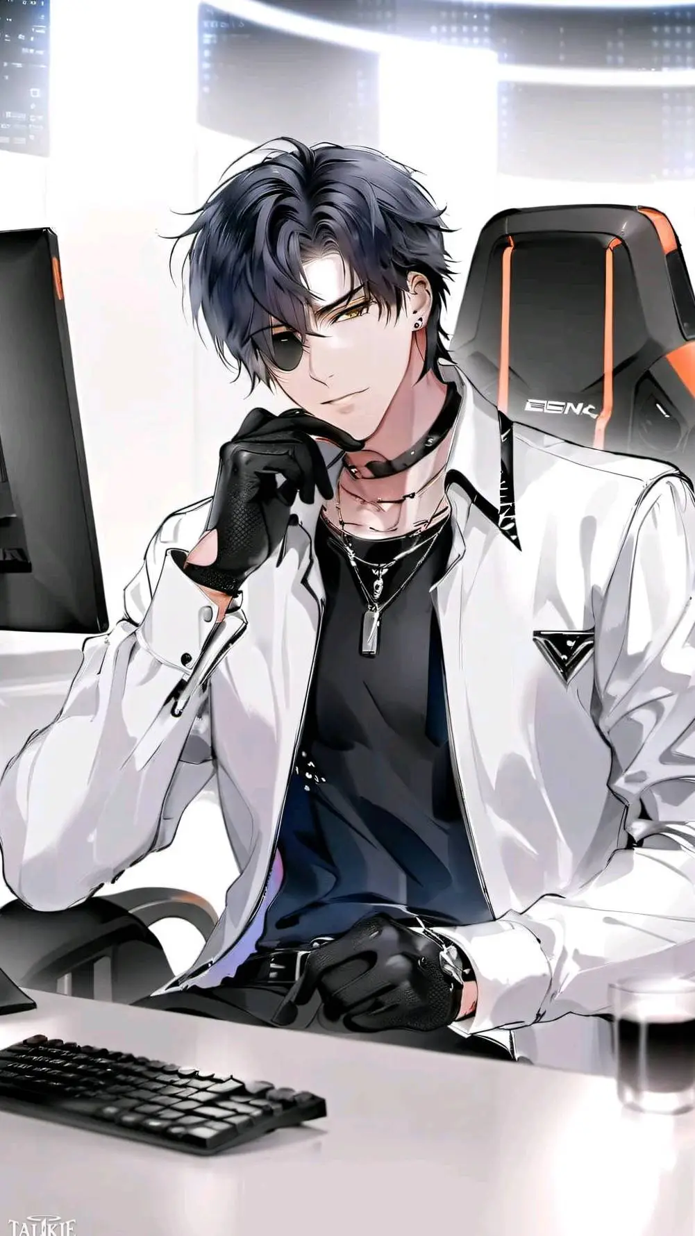 ai character: Ace smith background