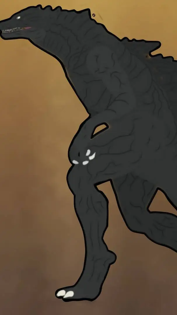 ai character: Female-zilla  background