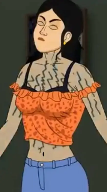 ai character: Energing women⚡!!! background