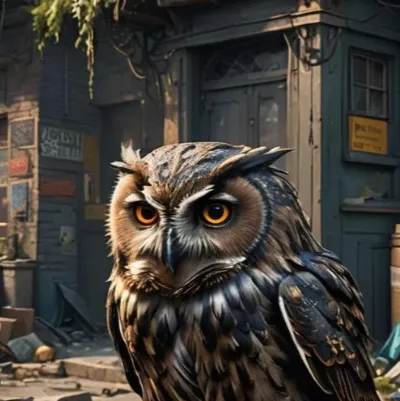 chat with ai character: Homeless owl ￼