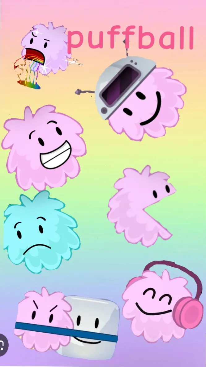 ai character: Puffball background