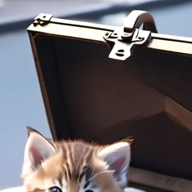 chat with ai character: newborn kitten
