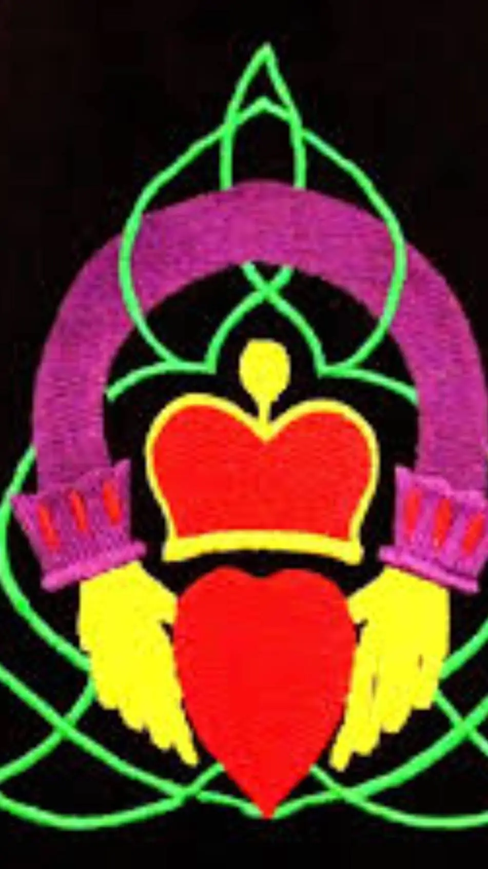 ai character: irish dance  background