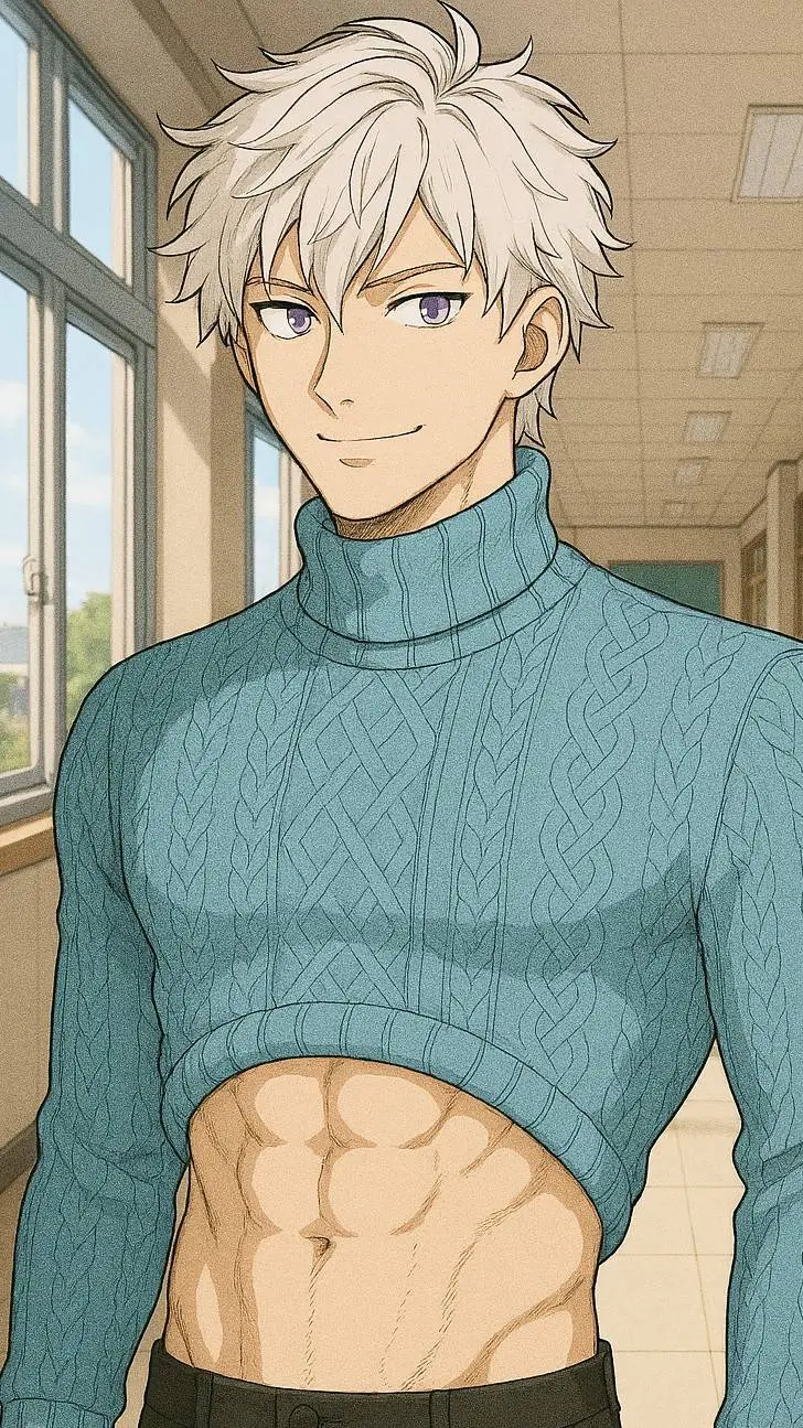 ai character: he's ur bf background