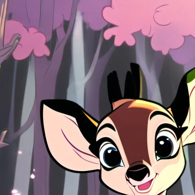 chat with ai character: Bambi