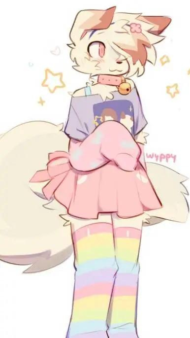 ai character: Veronica the furry background