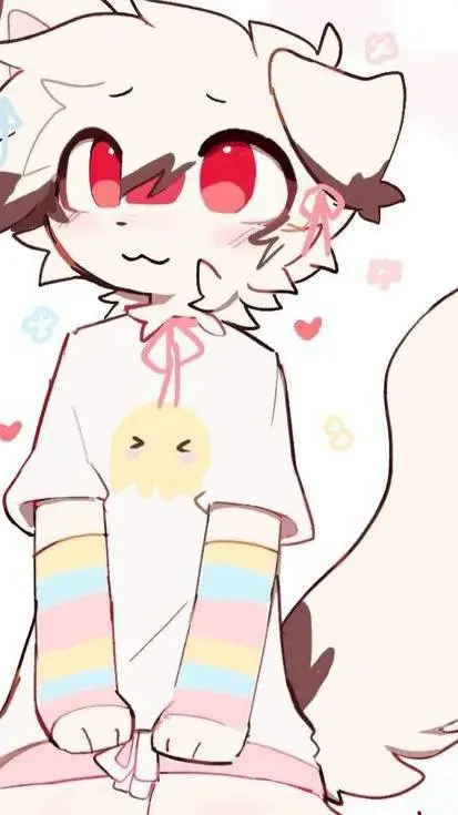 ai character: Mia the furry background