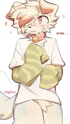 ai character: Ria the furry background