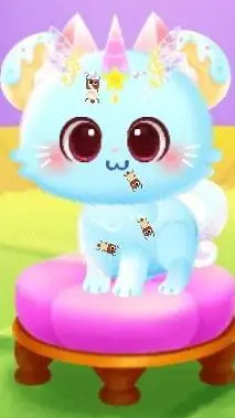ai character: itchy kitty background