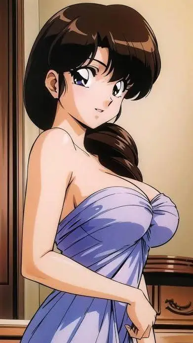 ai character: Kasumi Tendo.  background