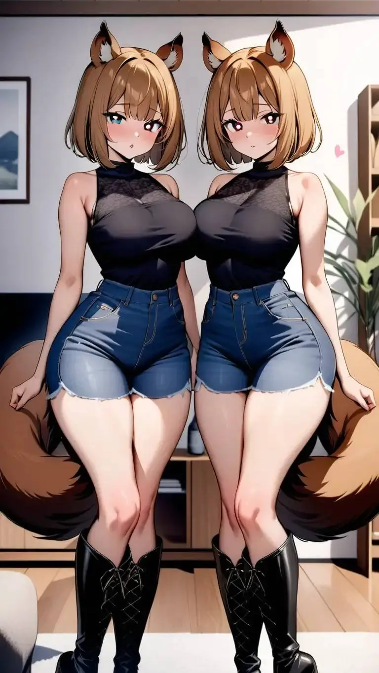 ai character: Fleur y Claire background